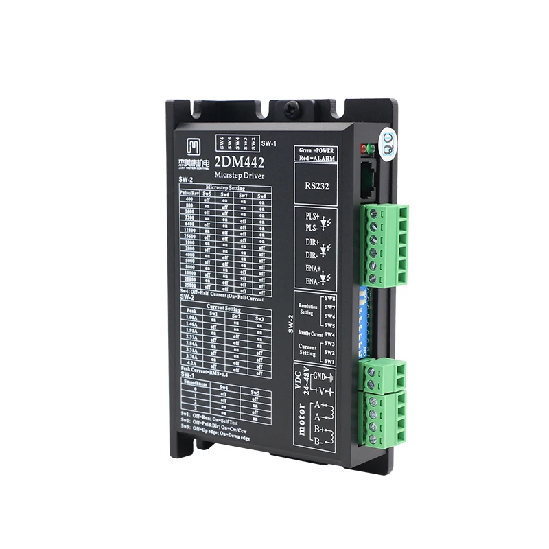 2DM442 NEMA23 NEMA17 2 фазы шаговый двигатель драйвер DC24-48V 1 0-4.2A JMC | Обустройство дома