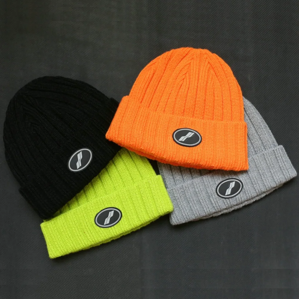Резиновая шапка с логотипом теплые зимние шапки для женщин и мужчин кепка