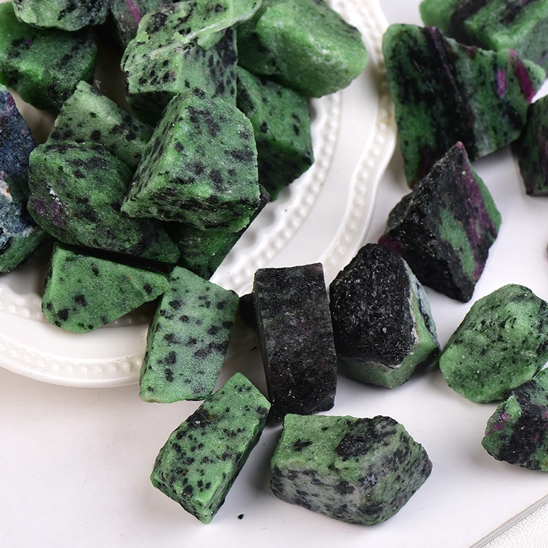 Натуральный камень эпидот кристалл гравий образец восстанавливающий