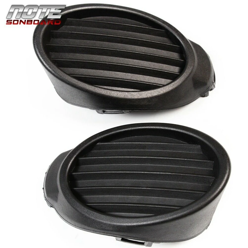 1 пара передний бампер противотуманный светильник лампа крышка решетка рамка для