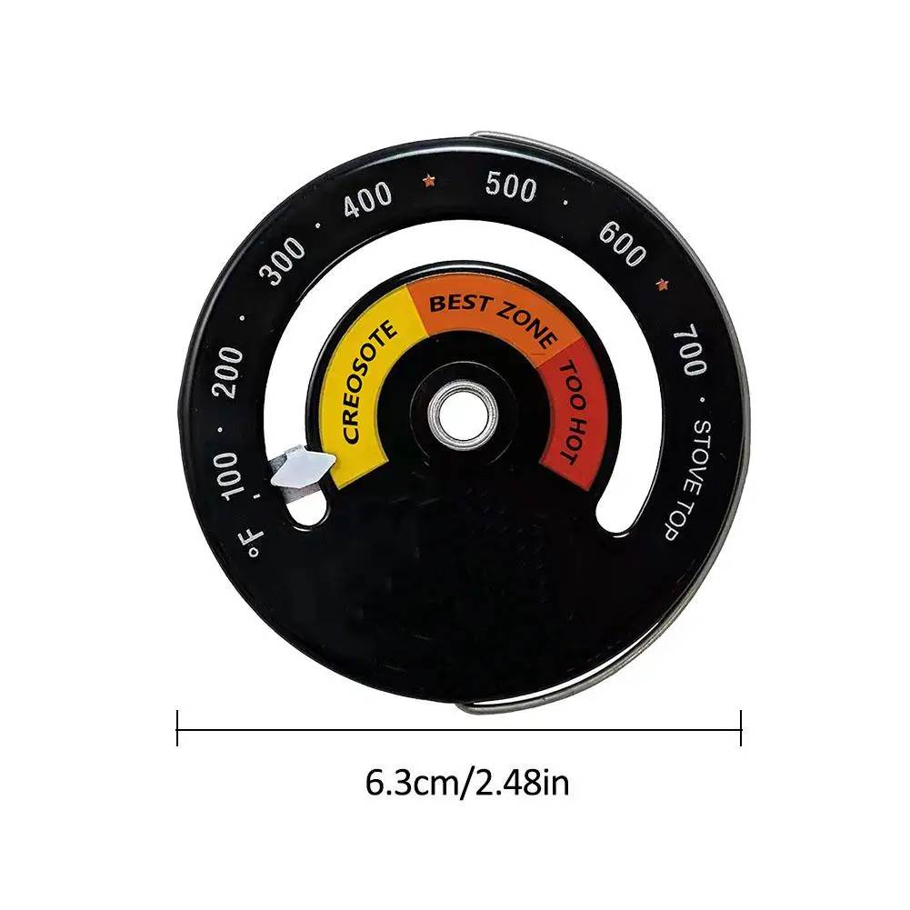 

Burning Stove Thermometer Oven Fireplace Temperature Meter Burning Stoves Gas Stoves Pellet Stoves For Chimney Pipe Meter