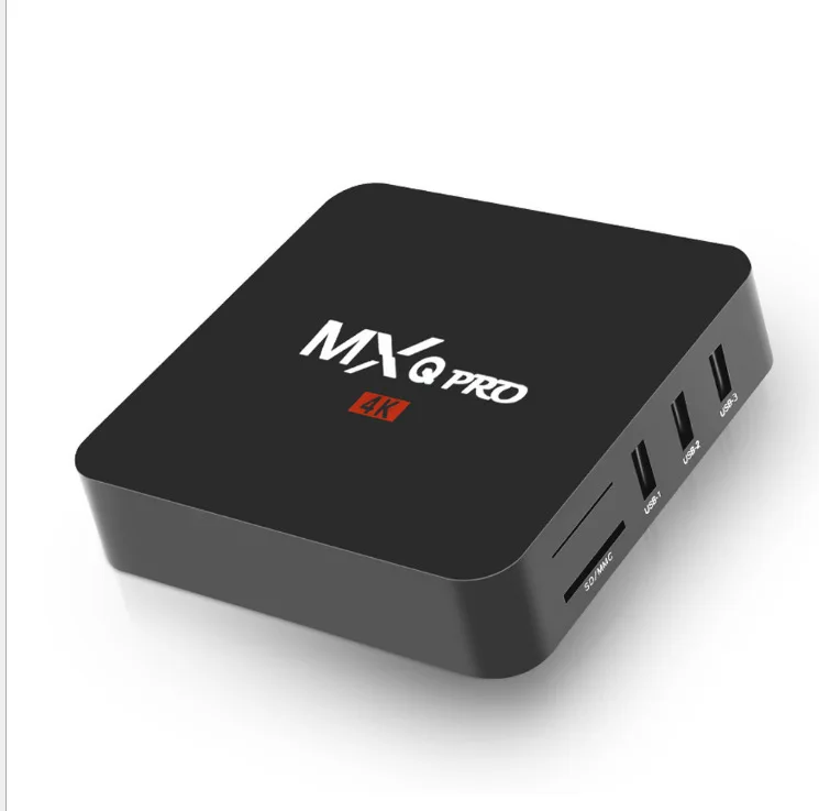 WiFi медиаплеер Декодер каналов кабельного телевидения Smart ТВ коробка XG0014K Android 7 1 Box