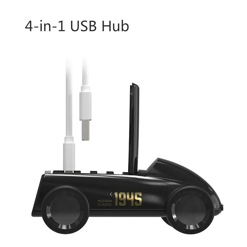 Новый разветвитель Bcase USB 2 0 4 порта в стиле ретро | Электроника