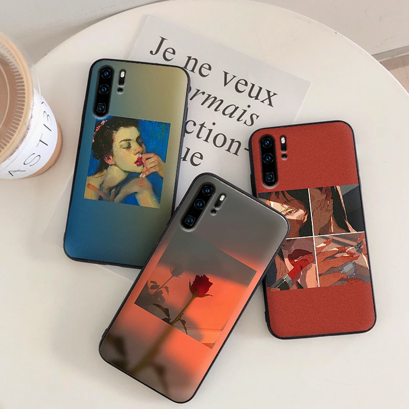 Силиконовый чехол для телефона huawei Y6 Y7 2018 Y9 Prime Коврики 10 20 Pro 2 3 4 Lite Nova 2i 3i 5i Coque