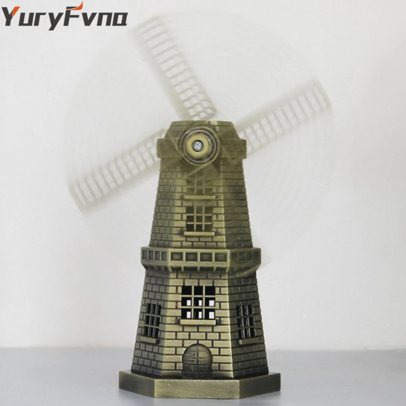 Металлическая голландская статуя ветряной мельницы YuryFvna строительная