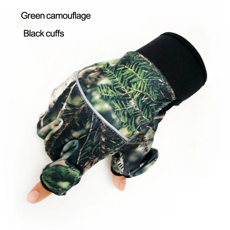 Новые березовые или тростниковые камуфляжные мужские охотничьи перчатки лыжные