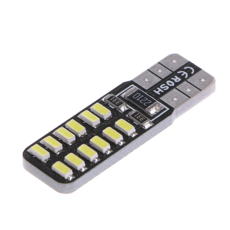

50LC 1 шт. Canbus T10 W5W 3014 SMD 24 светодиодный авто светильник лампочка источника Резервное копирование лампы белого цвета
