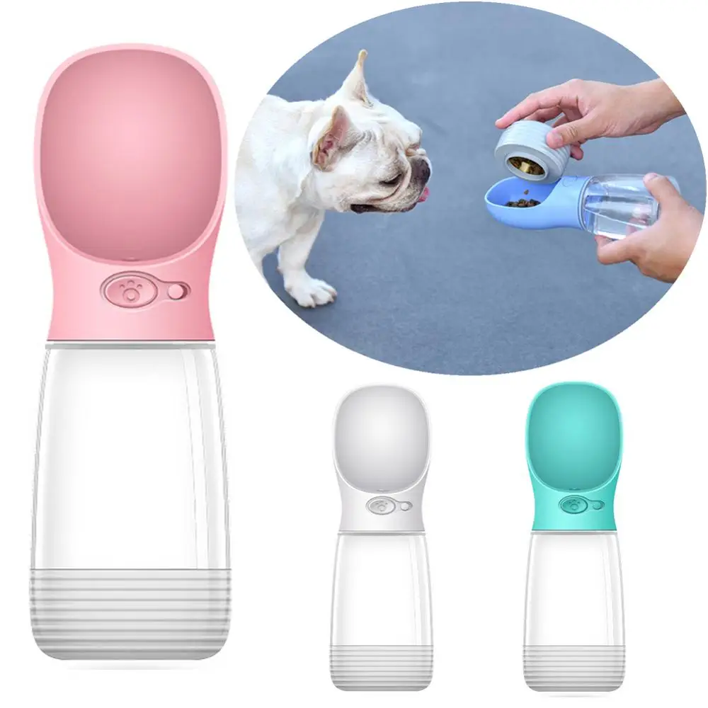 

Portable Pet Dog Water Bottle For Dogs Multifunction Dog Food Water Feeder Drinking Bowl Puppy Cat Water Dispenser Pet Products