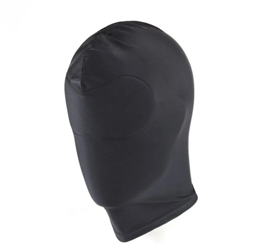 SM бондаж сексуальный головной убор эротические игрушки черный раб удерживающий