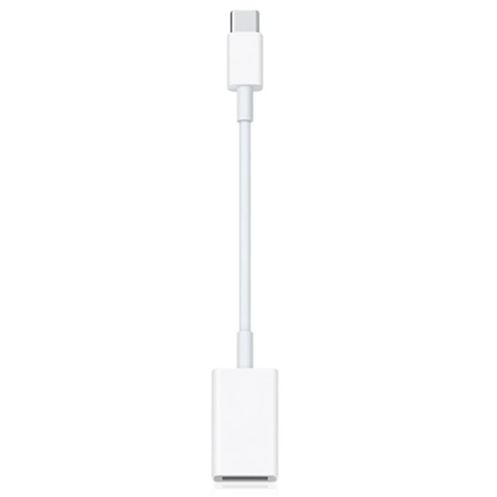 white OTG кабель конвертер данных для iphone iPad разъем для клавиатуры USB проводные наушники конвертер Электрический пианино адаптер для iphone - Цвет: white