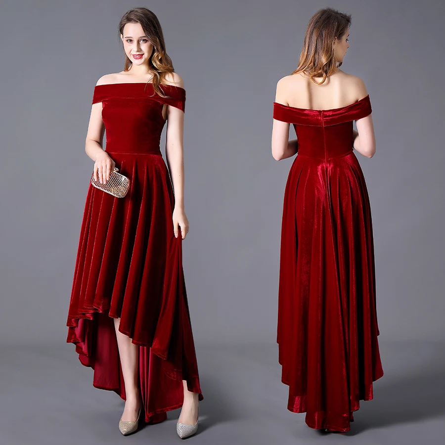 Выпускные платья вечернее платье трапециевидной формы с открытыми плечами