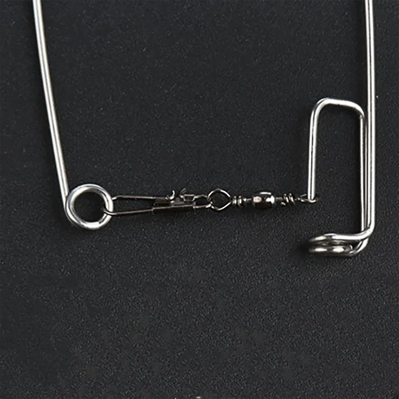 

Automatic Fishing Hook Trigger Top Speed Stainless Steel Spring Fishhook Catch Ejection fishing accessories