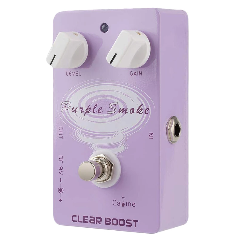 Caline CP-22 Clean Boost гитарный эффект педали фиолетовый True Bypass аксессуары для гитары