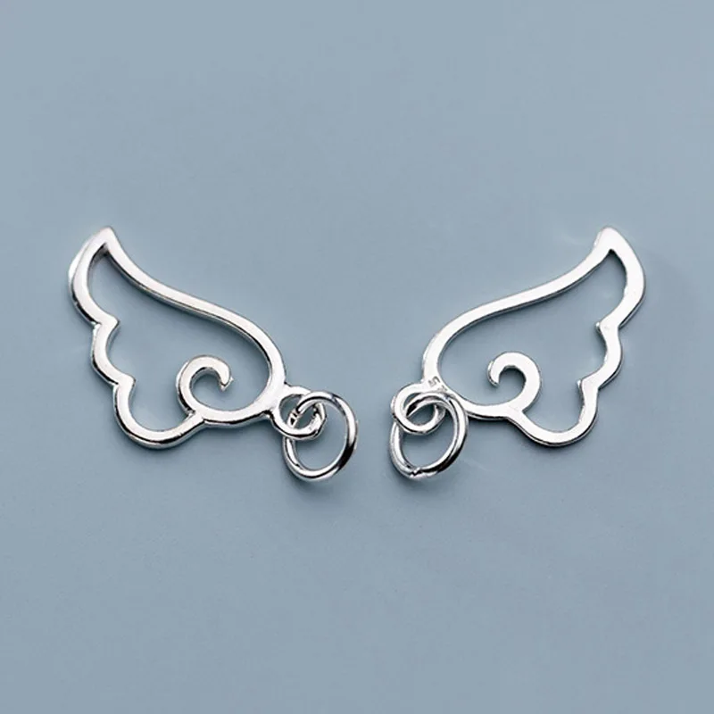 Очаровательные женские украшения из стерлингового серебра 925 пробы с полыми