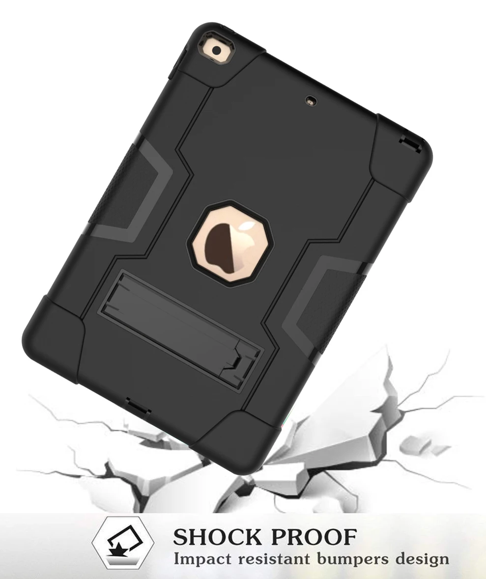Для нового iPad 10,2 чехол сверхпрочный силиконовый Жесткий подставка чехол для iPad 7го поколения A2200 A2198 A2232 чехол s+ ручка