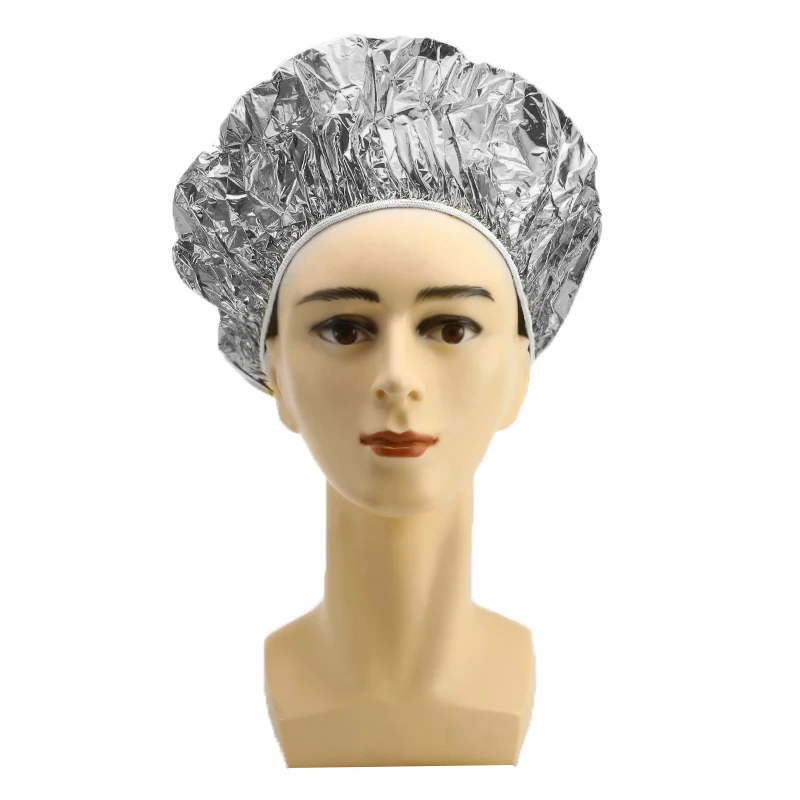 Одноразовая алюминиевая Гибкая шапочка для душа портативная изоляционная