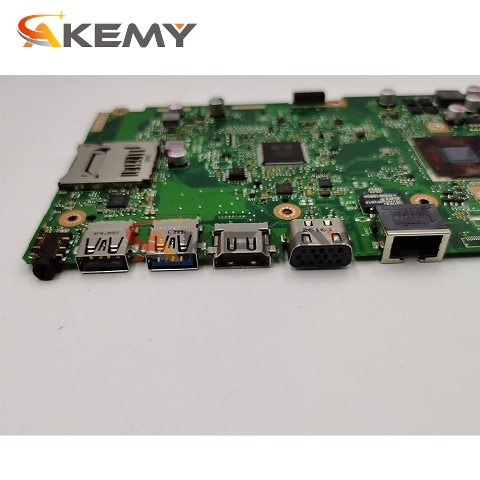akemy x540sa laptop motherboard for asus vivobook x540sa x540saa original mainboard 8gb ram n3710n3700 free global shipping