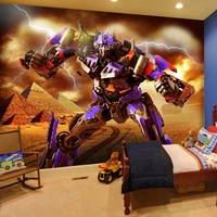 photo wallpaper 3d cartoon murals self adhesive waterproof canvas wall painting childrens bedroom removable 3d wall stickers