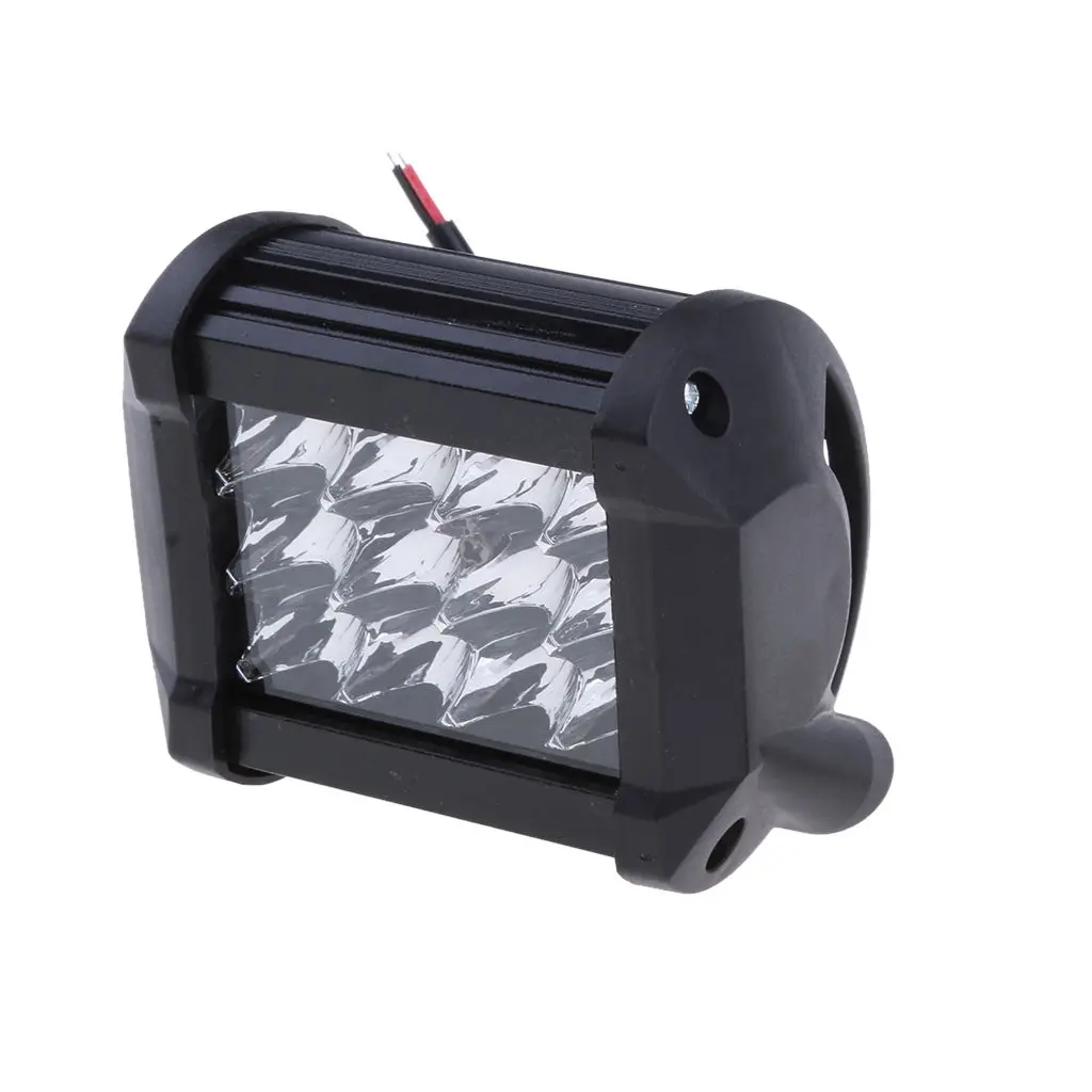 

Tri-row 36W Auto LED Work Lights Bars Spot Lightings for ATV SUV 4WD UtE 4 Inch