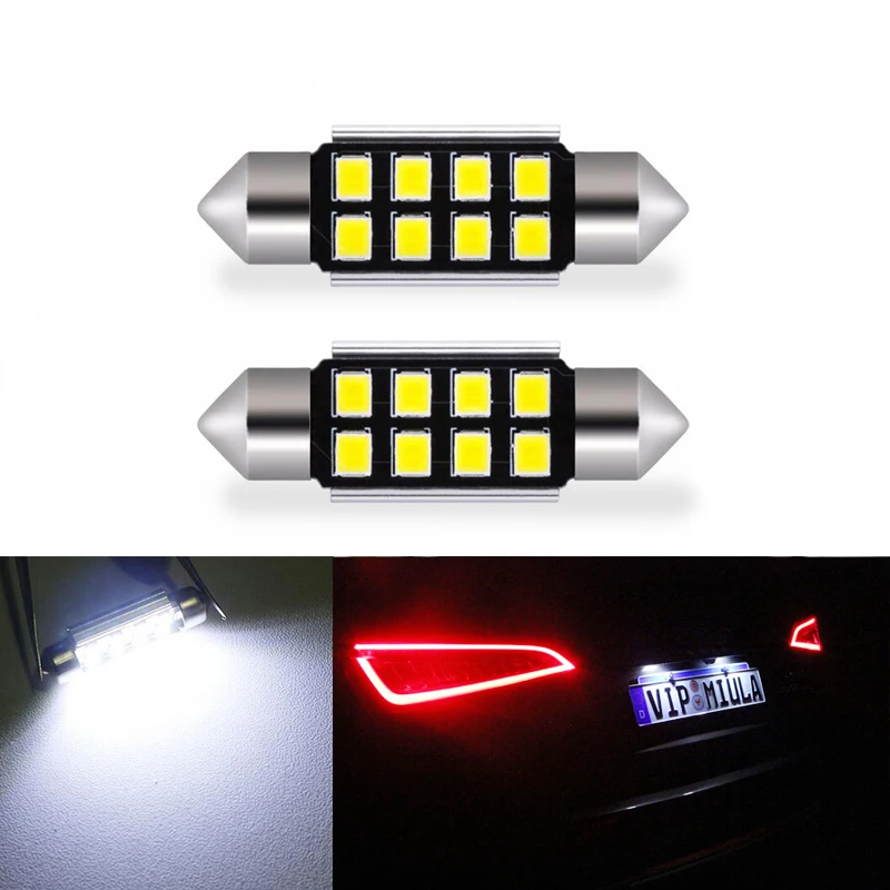 2x светодиодсветодиодный лампы CANbus C5W 2835SMD внутреннее освещение подсветка