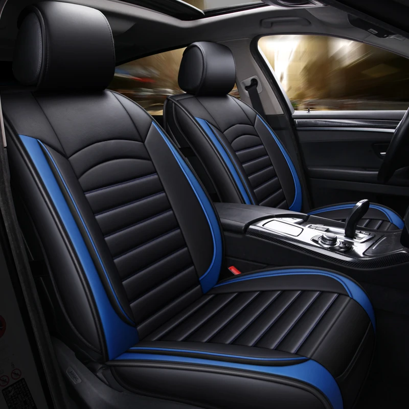 

5-Seat Universal SUV Car Seat Cover Full Set Cushion Protector Accessories for Ford Fusion Taurus Edge Escape Fiesta Focus