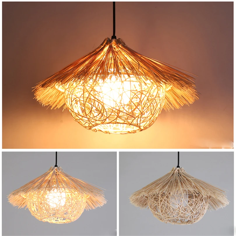 Светильник птицы моделирующий подвесной светильник s ручная тканая Подвесная