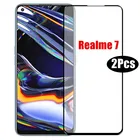 2 шт. 9D смартфон Экран протектор Стекло для realme 7 Realme7 5G закаленное Стекло на реальных мне 7 полное покрытие Защитное стекло для телефона Стекло