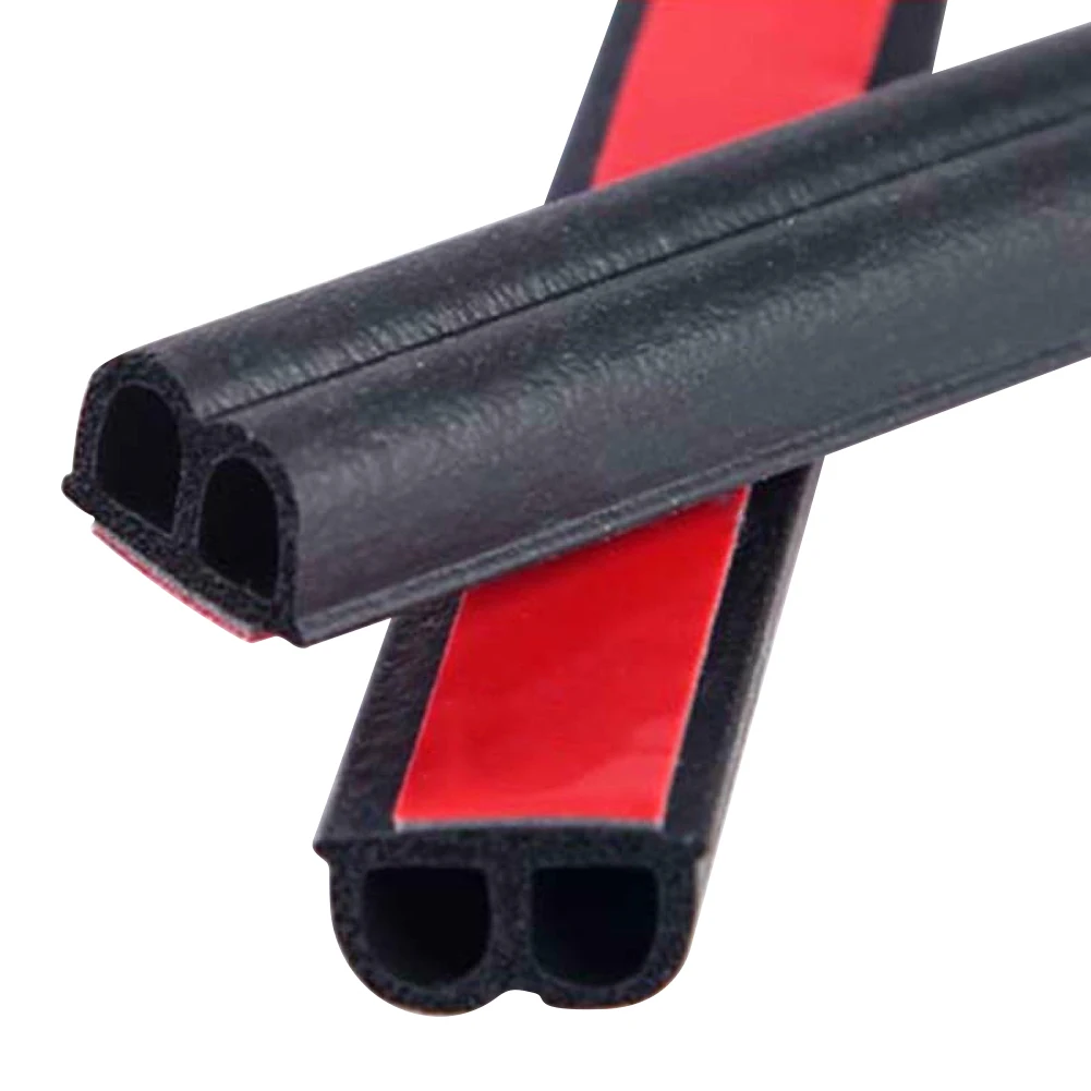 

20m Car Door Seal Strips Sticker B Shape Weatherstrip Rubber Seals Sound Insulation Sealing Strip Automobiles Interior Accessory