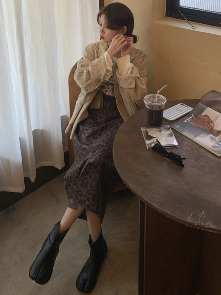 Женское осеннее пальто в стиле ретро 2021 | Женская одежда