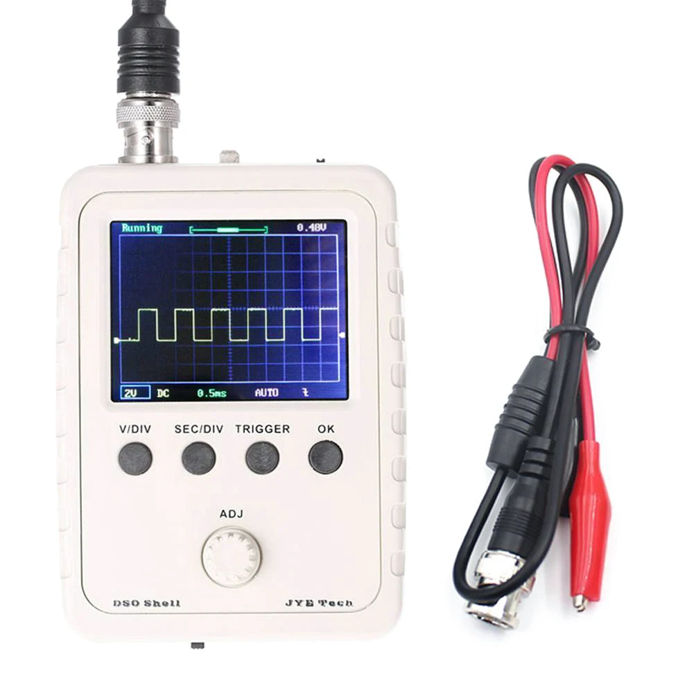 DSO150 Полностью Собранный DIY цифровой осциллограф комплект с корпусом чехол 0-200 кГц Диапазон чувствительности 5мв/div-20mV/Div