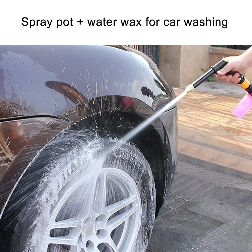 

Portable High-pressure Water Gun For Cleaning Car Wash Machine Garden Watering Hose Nozzle Sprinkler Foam Water Gun dropshipping
