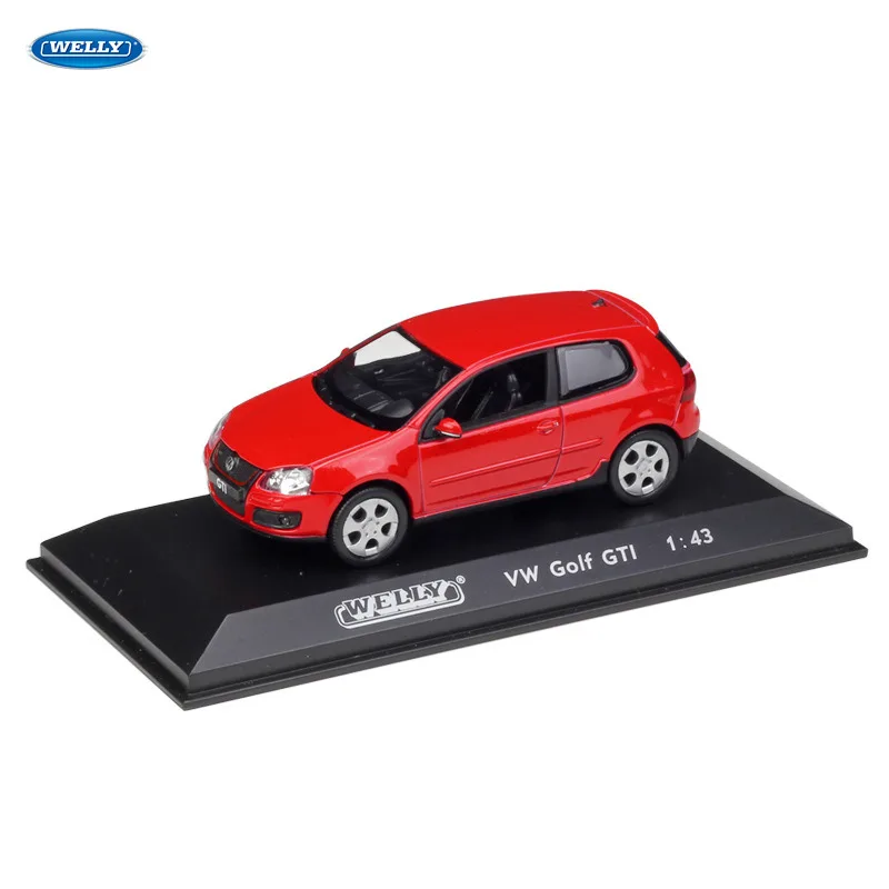 WELLY 1:43 vw GOIF GTI автомобиль сплав модель автомобиля моделирование украшение