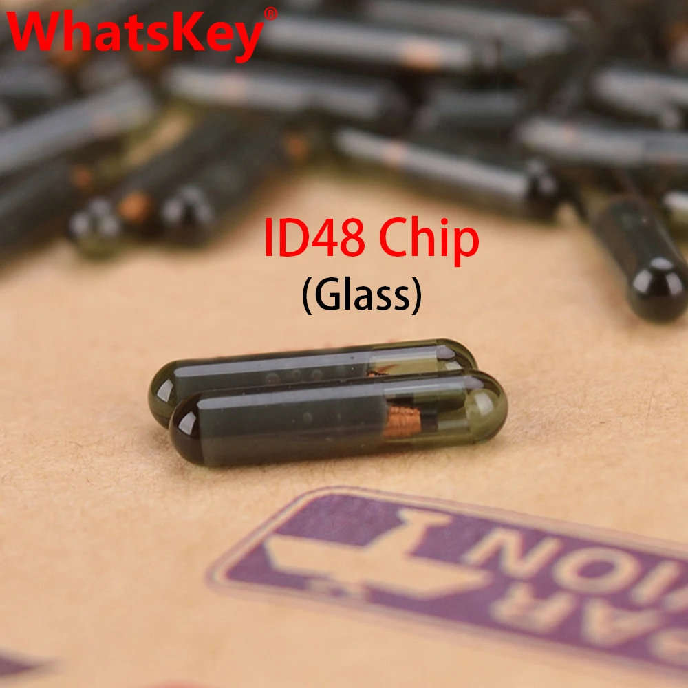 WhtasKey пустой ID48 транспондер чип копия разблокировка Автомобильный ключ для VW