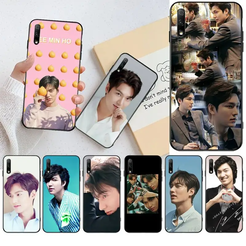 

Lee Min ho Soft black Phone Case For Huawei Nova 6se 7 7pro 7se honor 7A 8A 7C Prime2019