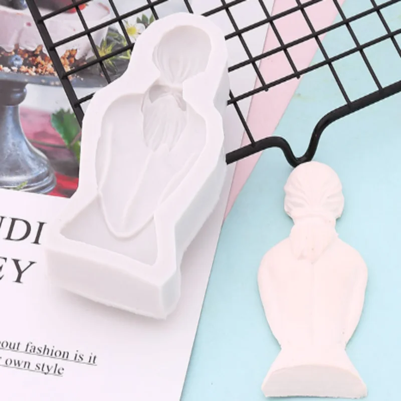 Girl princess model queen design fondant cake silicone mold chocolate Bakeware Cake Tools | Дом и сад