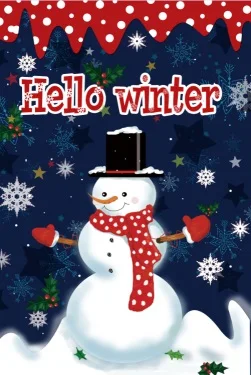 

own design Double-Sided spring summer autumn winter four seasonal Garden Flag set