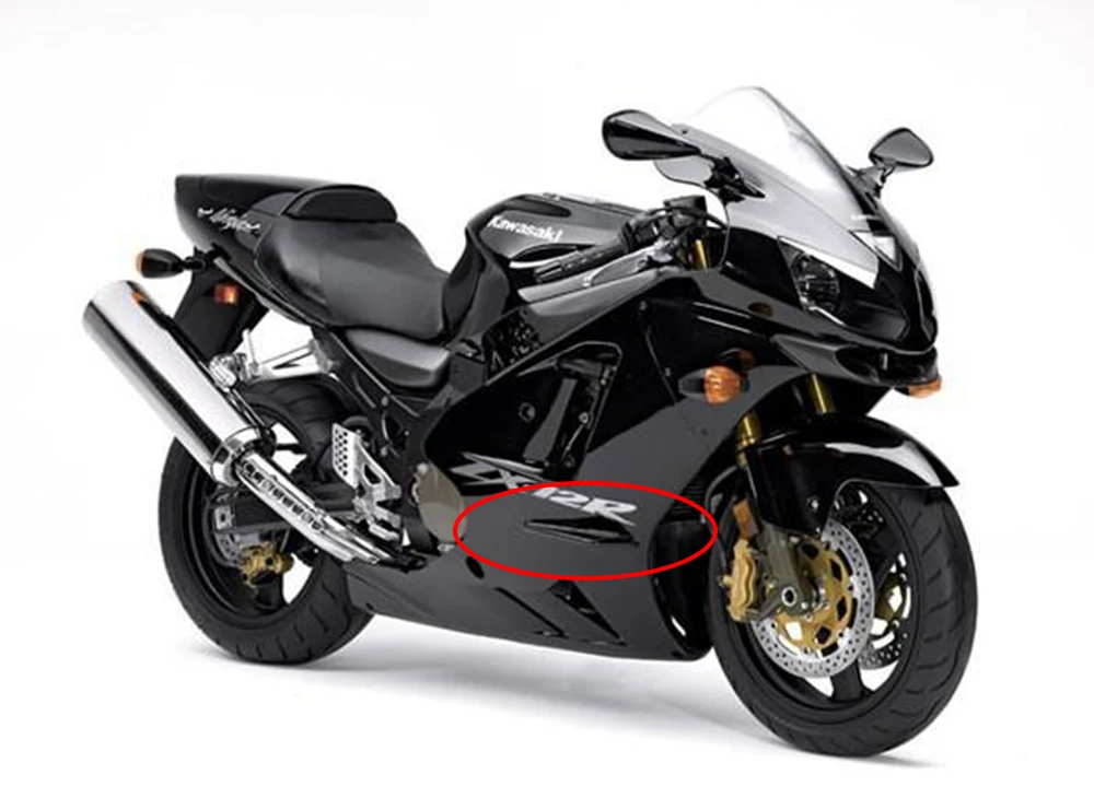 Обтекатель ZX 12R для мотоцикла комплект обтекателей ZX12R Kawasaki 2000 2005|Полные