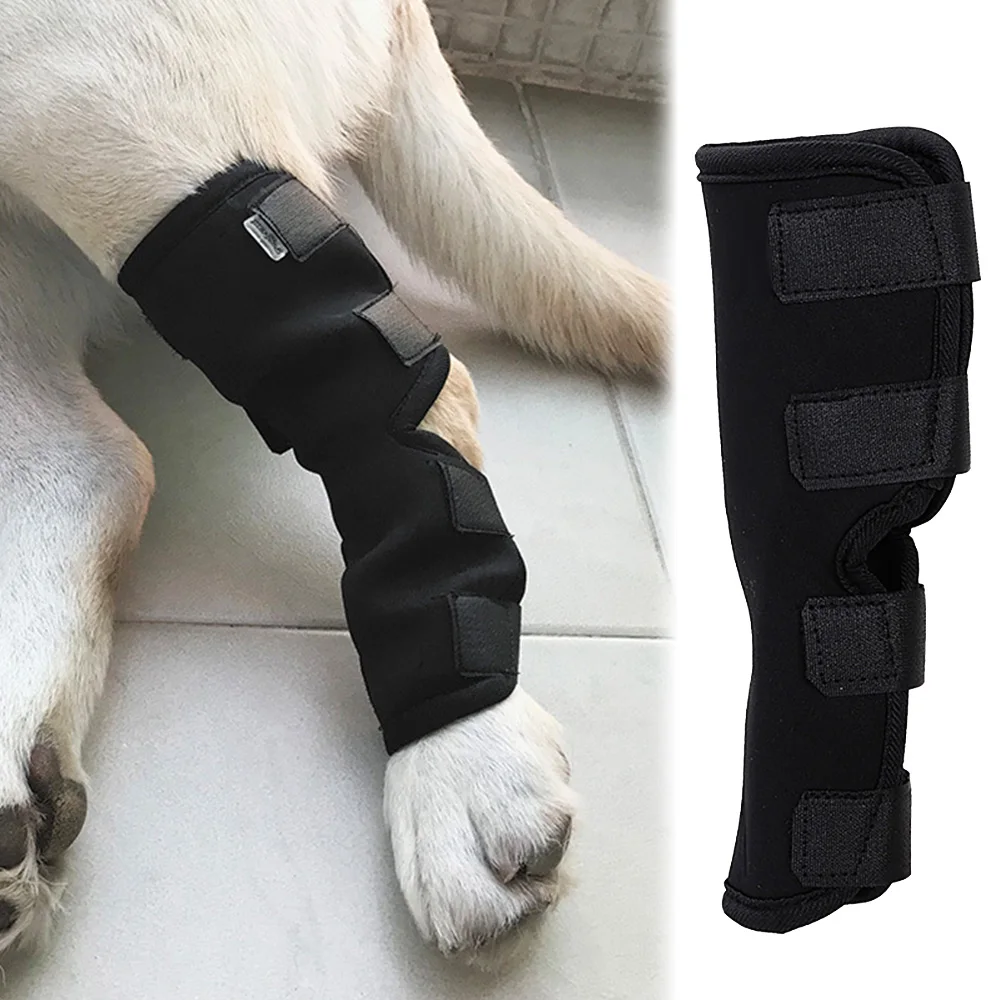 1 шт. Pet наколенники собака Поддержка Скоба для ног рулька анти шарнирным