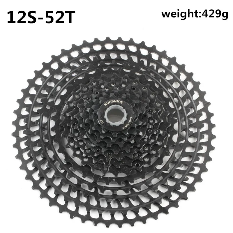 Велосипед Freewheel MTB 10 11 12 скоростная кассета 50T 52T Сверхлегкий 11T части велосипеда