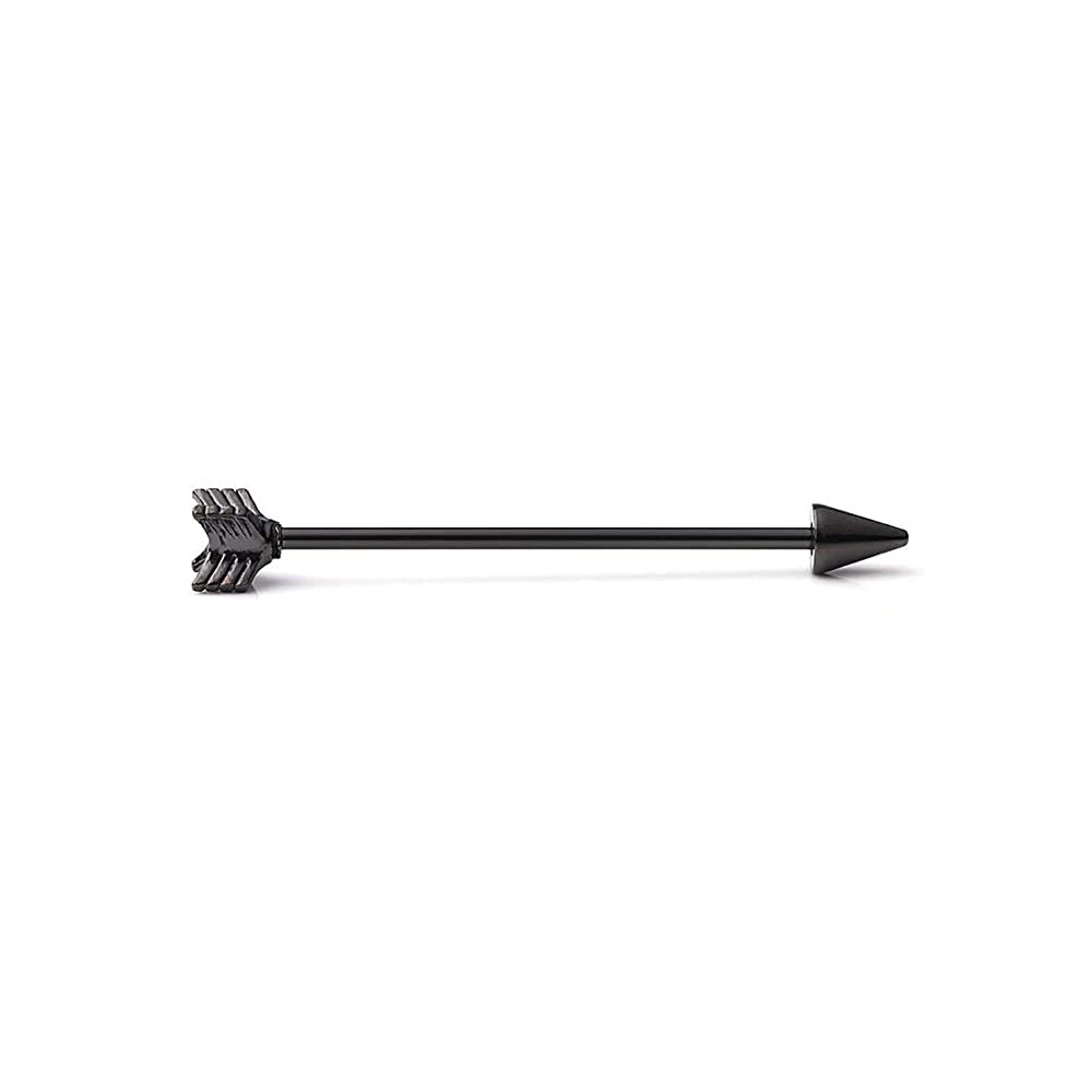 7 стилей Industrial Barbell из нержавеющей стали ушной хрящ Хеликс Conch Ги серьги для
