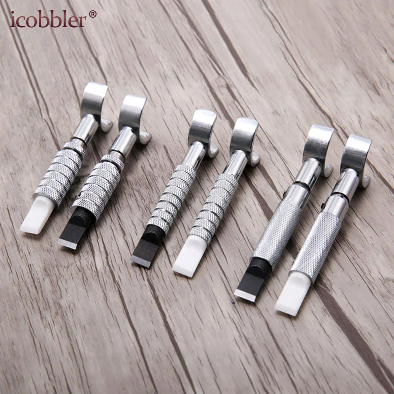 Кожаный ручной инструмент Вращающийся Поворотный нож для щелкания керамический