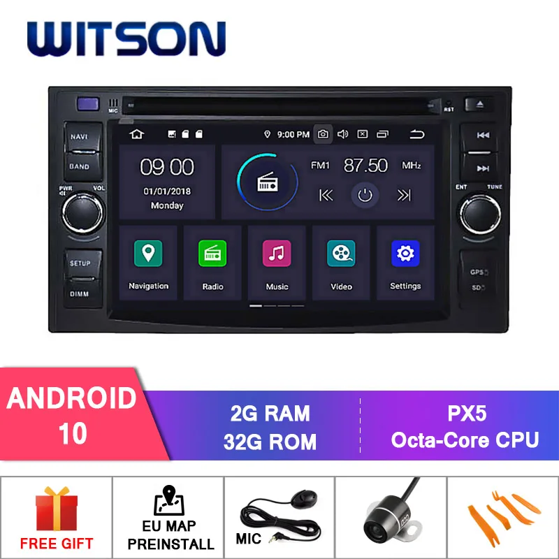 Автомобильный DVD-плеер WITSON на Android 10 с GPS для KIA PICANTO MORNING EURO STAR SEDONA CARNIVAL layer AutoAudio