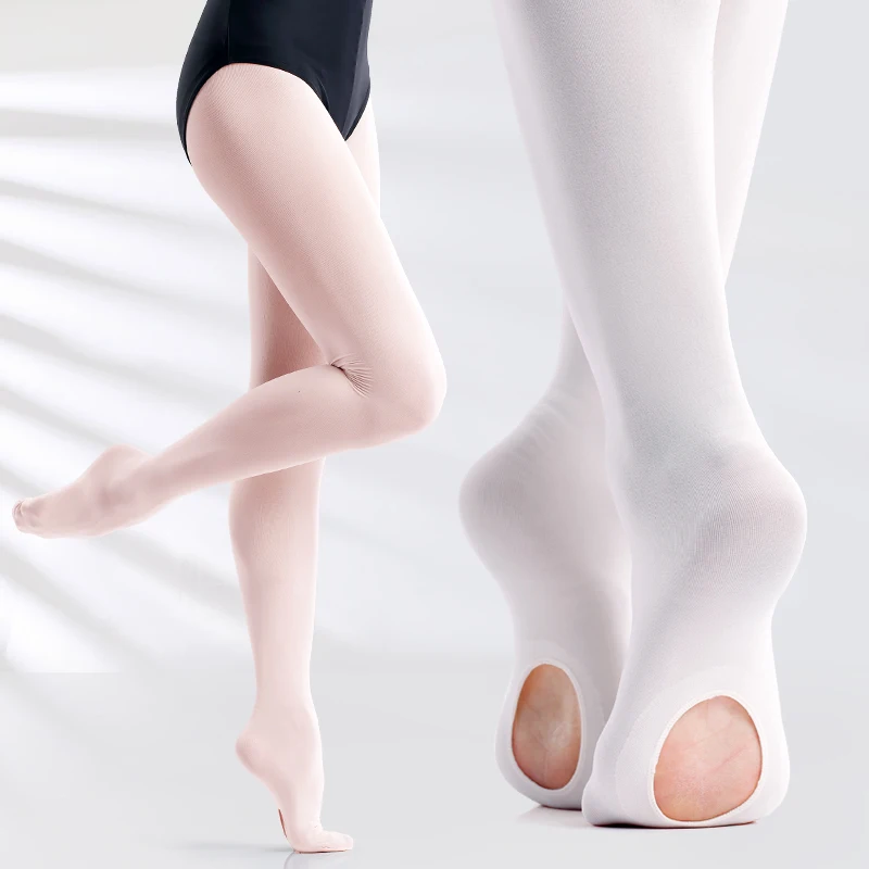 

Ballet Tights for Women Girls 3 Pairs Soft Transition Tights Dance Pantyhose Seamless Ballet Stockings