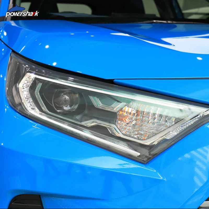 2 шт. тонировка для автомобильных фар Черная защитная пленка защита прозрачная