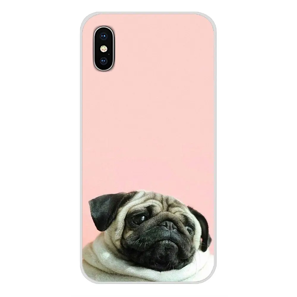 Soft Transparent Shell Covers For Meizu M2 M3 M5 M6 NOTE M3S M6S M6T MX6 U20 pro 5 6 plus Pug seen things dog Ride butterfly Art | Мобильные