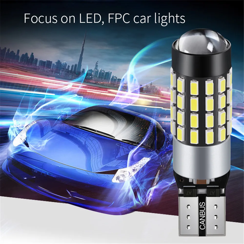 

Светодиодные лампы CAN-шины T10 W5W 194 168 30SMD 3014, белые, 12 В, 2 шт.