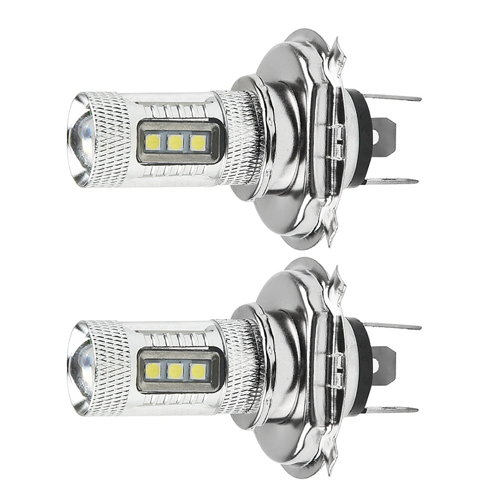 

2pcs H4 9003 HB2 Fog Driving Light LED Headlight 80W High/Low Beam DRL 90W White