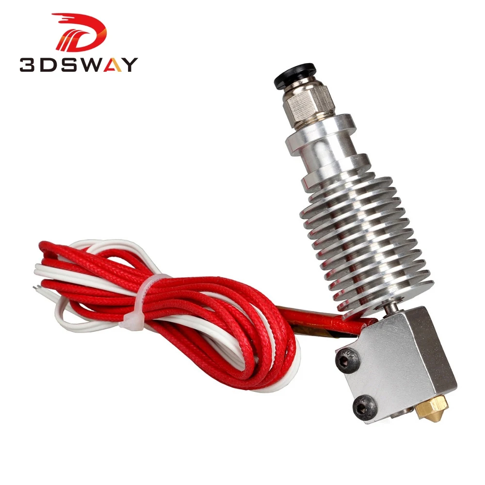 3DSWAY 3D принтер Часть в сборе V6 Hotend комплект с вулкановым соплом
