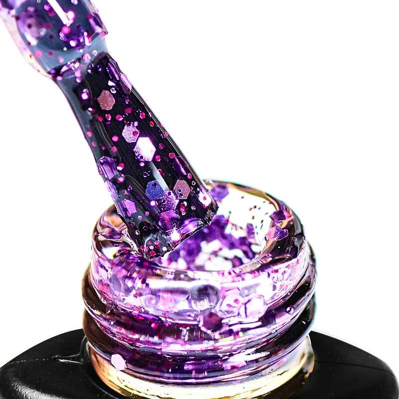 

T-TIAO CLUB Shiny Color Gel Nail Polish Nails Gel Varnish Manicure Semi Permanent Soak Off UV LED Gel Top Coat Nail Art Lacquer