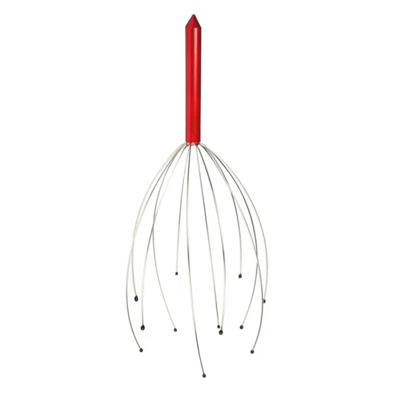 Body Head Massage Device Relaxation Stainless Steel Octopus Massager Scratcher Relieves Tension Health Care Tools |